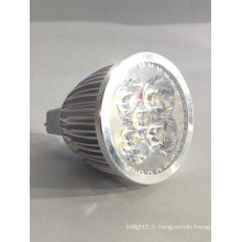 Nouveau Dimmable DC 12V MR16 5X1w Down Light Spotlight Ampoule